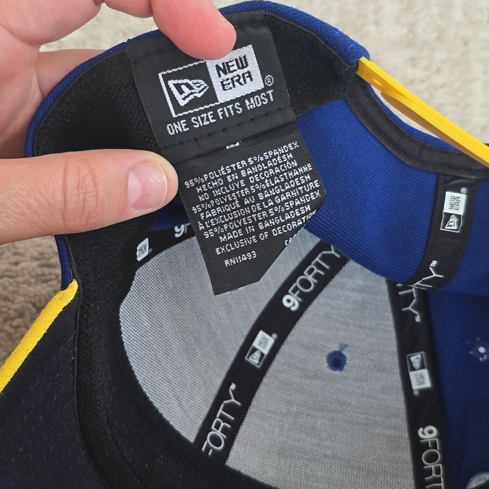 New Era Blue and Yellow Minnesota Lakes Embroidered Cap - Picture 8 of 8